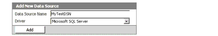 The figure shows the Driver drop-down list box.